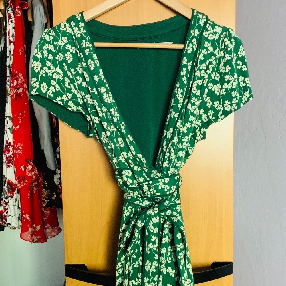 Urban Outfitters Spring Floral Wrap-Dress